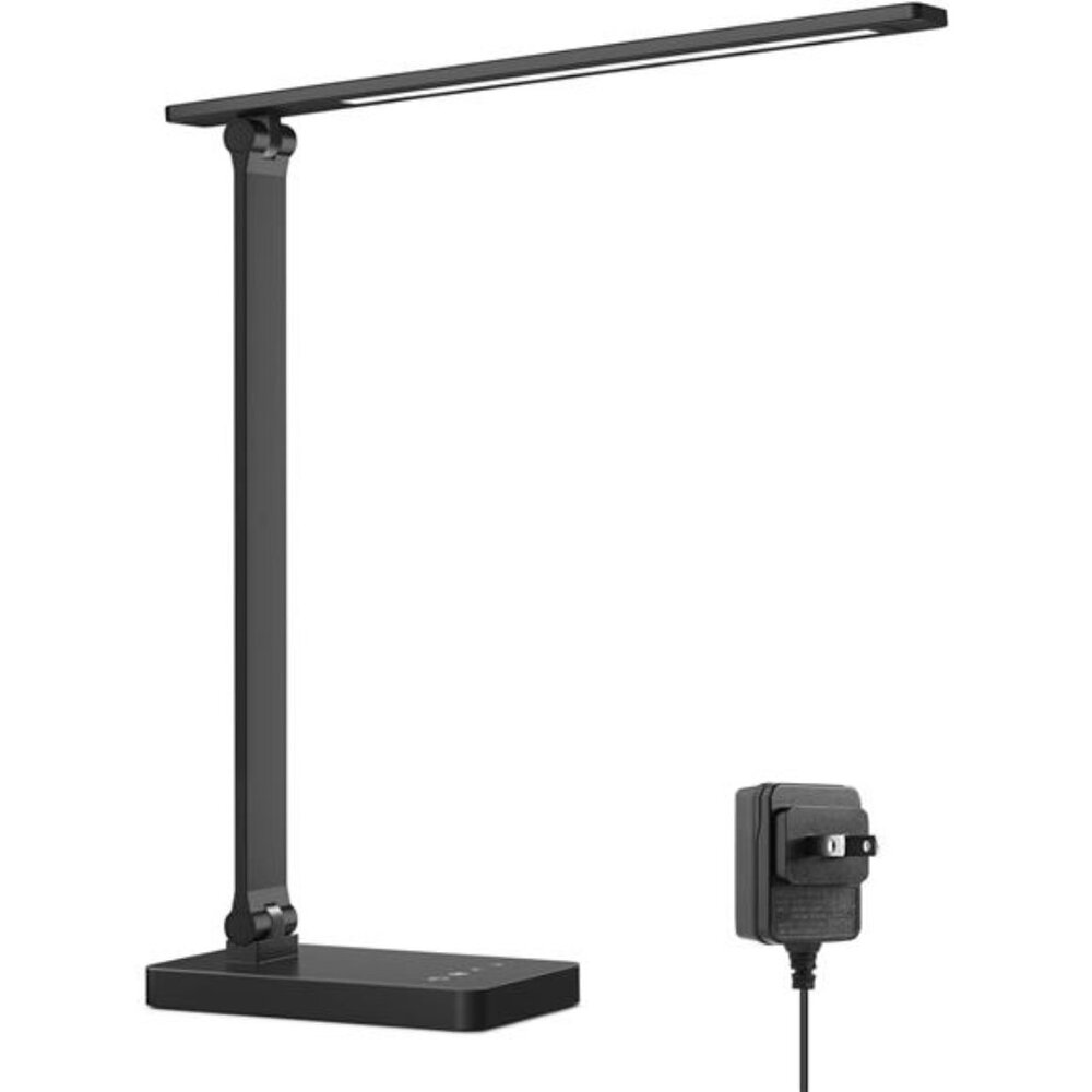 LED Desk Lamp for Home Office, 9.5W 750LM Metal Touch Control Desk Light